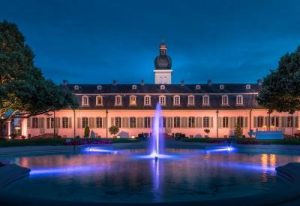 Schloss Braunshardt bei Nacht