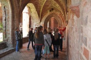 Monastery Chorin - in the eastern cloister