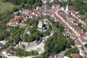 Luftaufnahme Burg Pappenheim