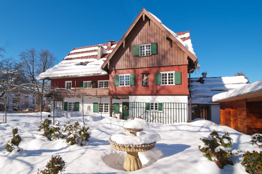 Hotel Geldernhaus im Schnee