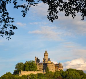 Blick auf das Schloss Braunfels